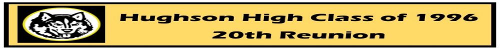 HUGHSON HIGH Reunion